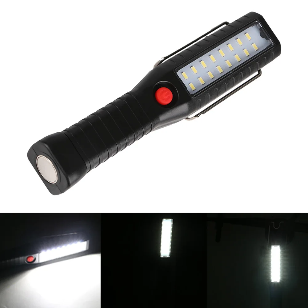 LED Flashlight USB Rechargeable Working Lamp With Hook Magnet Torch Light for Home Camping Emergency SLC88
LED Flashlight USB Rechargeable Working Lamp With Hook Magnet Torch Light for Home Camping Emergency SLC88