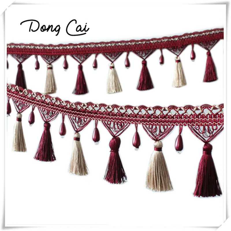 Lace Tassel Fringe Hair Ball Curtain Sofa Tablecloth Accessories Lace Trim Diy Decoration Fabric Panicle Pearls 3yards/lot
Lace Tassel Fringe Hair Ball Curtain Sofa Tablecloth Accessories Lace Trim Diy Decoration Fabric Panicle Pearls 3yards/lot