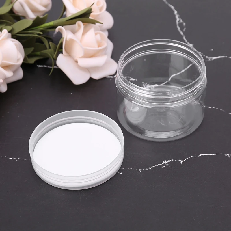 120ml Empty Container For Slime Light Clay Makeup Jar Cosmetic Pot Cream Bottle Nail Box
120ml Empty Container For Slime Light Clay Makeup Jar Cosmetic Pot Cream Bottle Nail Box