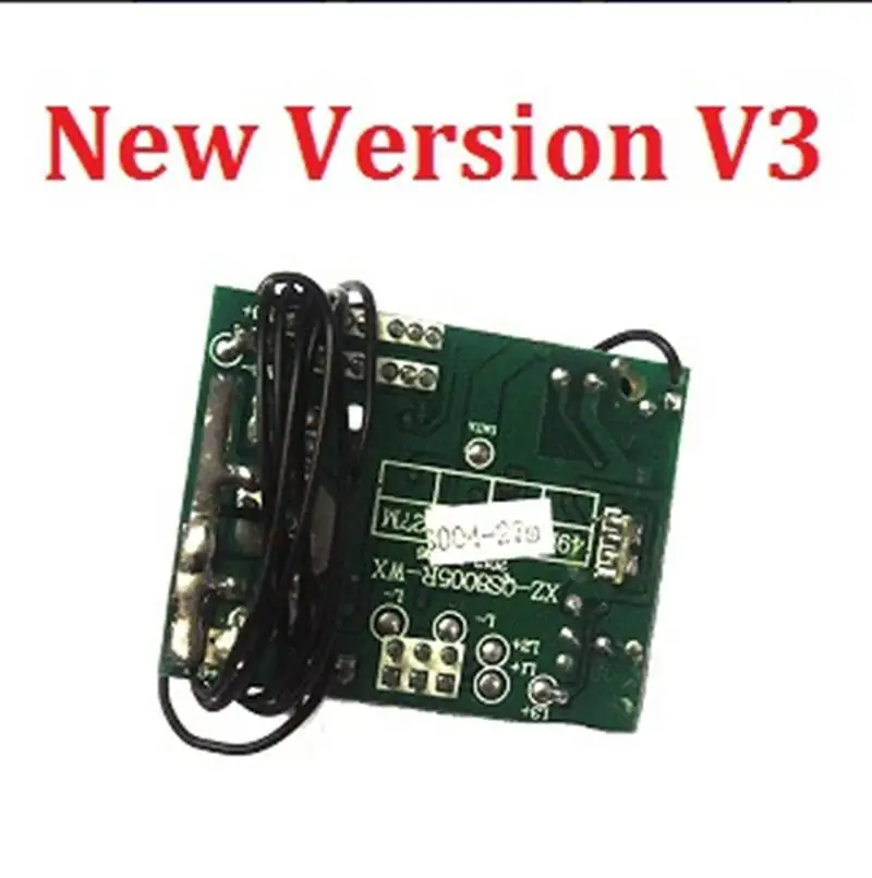 Free shipping GT Model QS8004 Receiver 35mhz (New version) Original QS8004 RC Helicopter Spare parts 35mhz V3 PCB board
Free shipping GT Model QS8004 Receiver 35mhz (New version) Original QS8004 RC Helicopter Spare parts 35mhz V3 PCB board