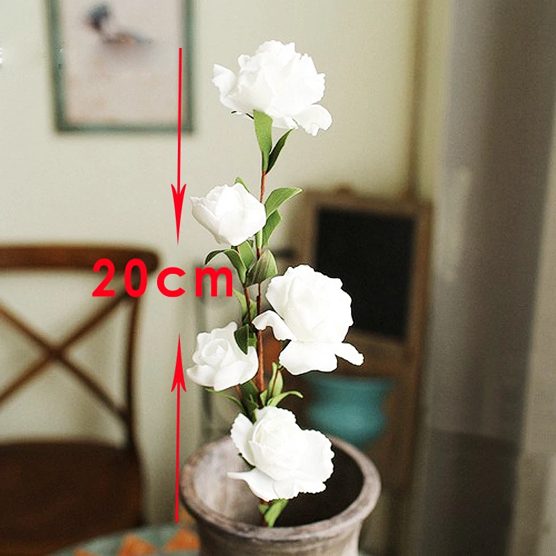 5pcs Artificial Silk Flower Rose Bouquet Idyllic DIY Home Party Holiday Decorations Illustration Crafts Stage Background
5pcs Artificial Silk Flower Rose Bouquet Idyllic DIY Home Party Holiday Decorations Illustration Crafts Stage Background