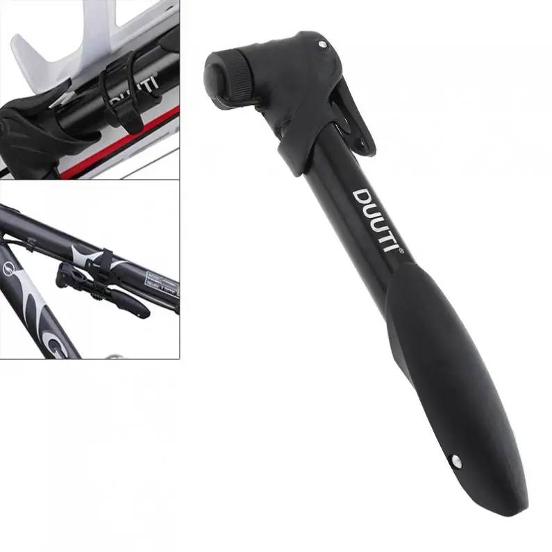Portable Two-Way Air Outlet Bicycle Pump Supports American and French Nozzle with Bicycle Pump Seat and Bicycle Pump Strap
Portable Two-Way Air Outlet Bicycle Pump Supports American and French Nozzle with Bicycle Pump Seat and Bicycle Pump Strap