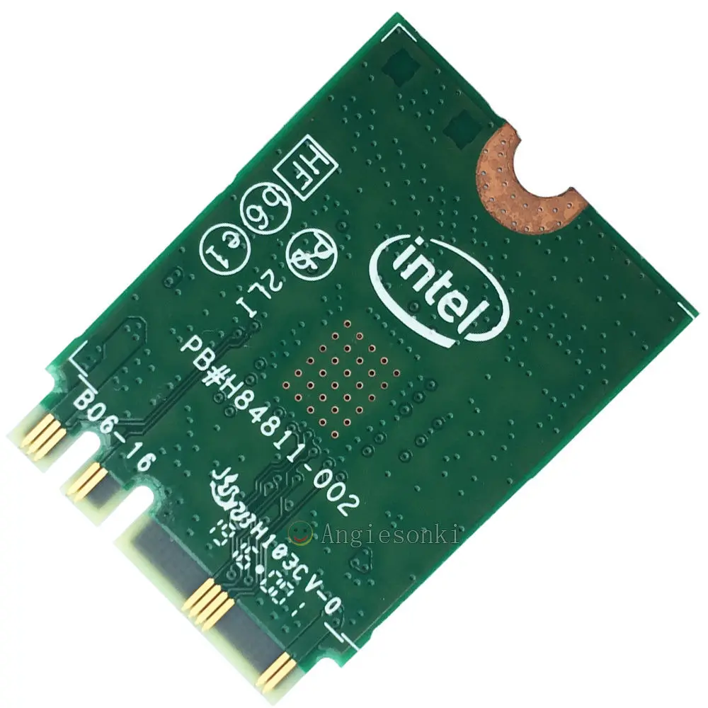 Dual Band 3168NGW 3168 AC WiFi + BT 4.2 433Mbps 802.11AC NGFF sps 852511-001 for Intel 3168AC WLAN Card FRU 01AX706
Dual Band 3168NGW 3168 AC WiFi + BT 4.2 433Mbps 802.11AC NGFF sps 852511-001 for Intel 3168AC WLAN Card FRU 01AX706