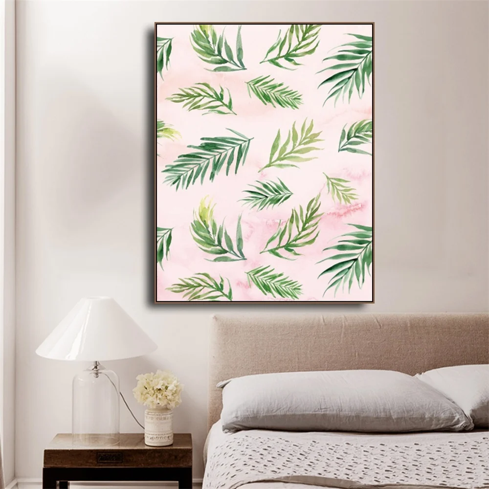 Laeacco Canvas Calligraphy Painting Tropical Wall Artwork Green Leaves Posters and Prints Pictures Living Room Home Decoration
Laeacco Canvas Calligraphy Painting Tropical Wall Artwork Green Leaves Posters and Prints Pictures Living Room Home Decoration