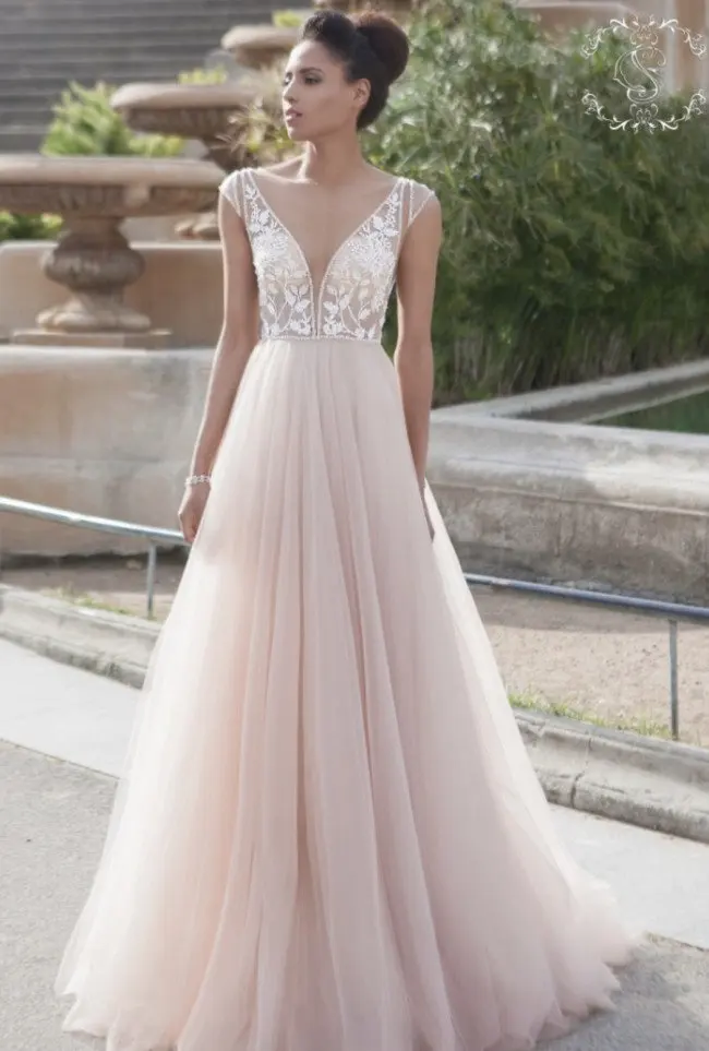 Newest Hand Beaded Embroidered Backless 2020 Beach Prom Dresses V Neck Tulle Nude Sexy gown Prom Dresses abendkleider
Newest Hand Beaded Embroidered Backless 2020 Beach Prom Dresses V Neck Tulle Nude Sexy gown Prom Dresses abendkleider