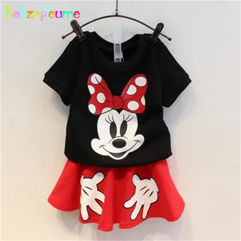 Kids Girls Set Cotton Cartoon Mouse Print Toddler Girl Clothes Tracksuit Fashion T-shirt+Skirts 2PCS/Set Children Clothing A016
Kids Girls Set Cotton Cartoon Mouse Print Toddler Girl Clothes Tracksuit Fashion T-shirt+Skirts 2PCS/Set Children Clothing A016