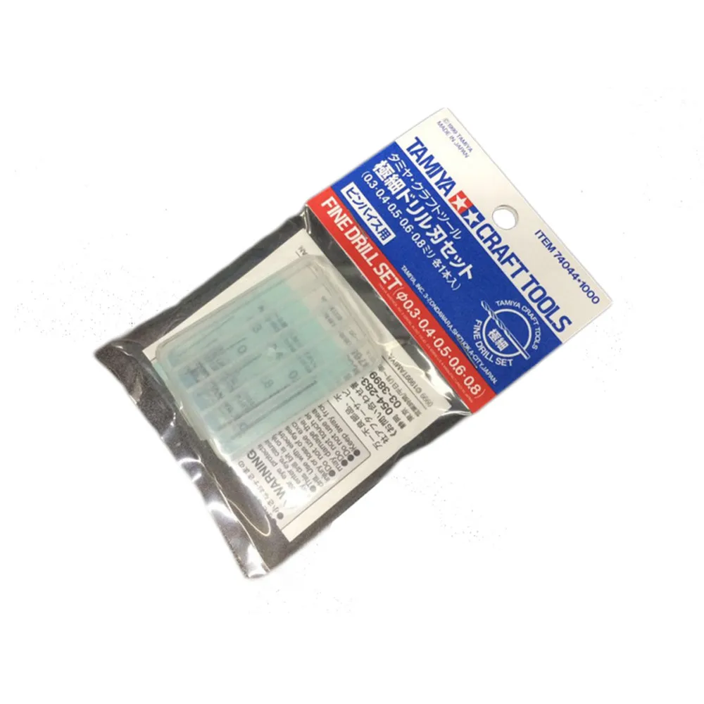 OHS Tamiya 74044 Model Fine Drill Set 0.3-0.8mm Craft Tools (5pcs) Hobby Cutting Tools Accessory
OHS Tamiya 74044 Model Fine Drill Set 0.3-0.8mm Craft Tools (5pcs) Hobby Cutting Tools Accessory