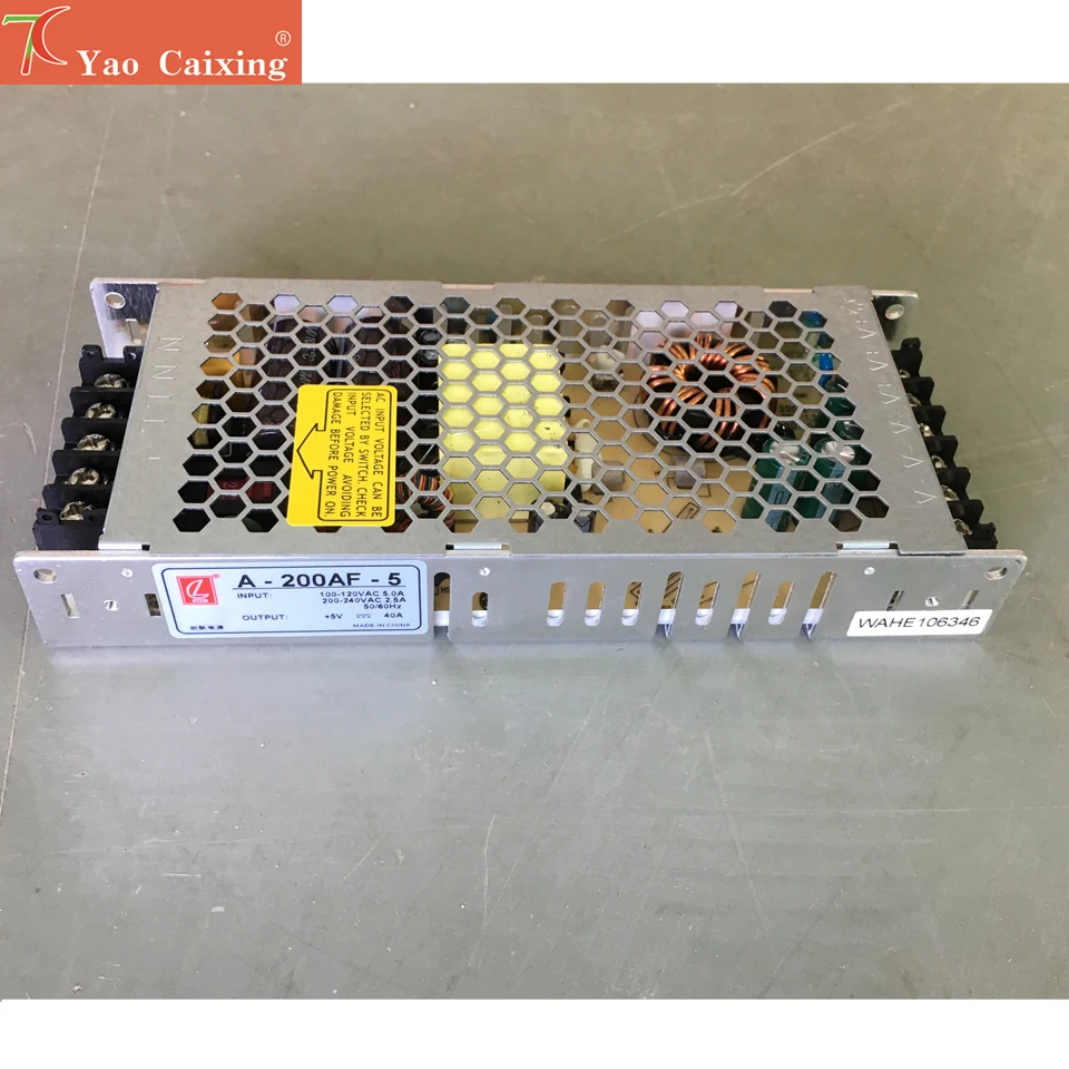 110V/220V Switch Power Supply 200W 40A Control P2 P2.5 P3 P4 P5 P6 P8 P10 Rgb Dot Matrix Led Bill Board
110V/220V Switch Power Supply 200W 40A Control P2 P2.5 P3 P4 P5 P6 P8 P10 Rgb Dot Matrix Led Bill Board