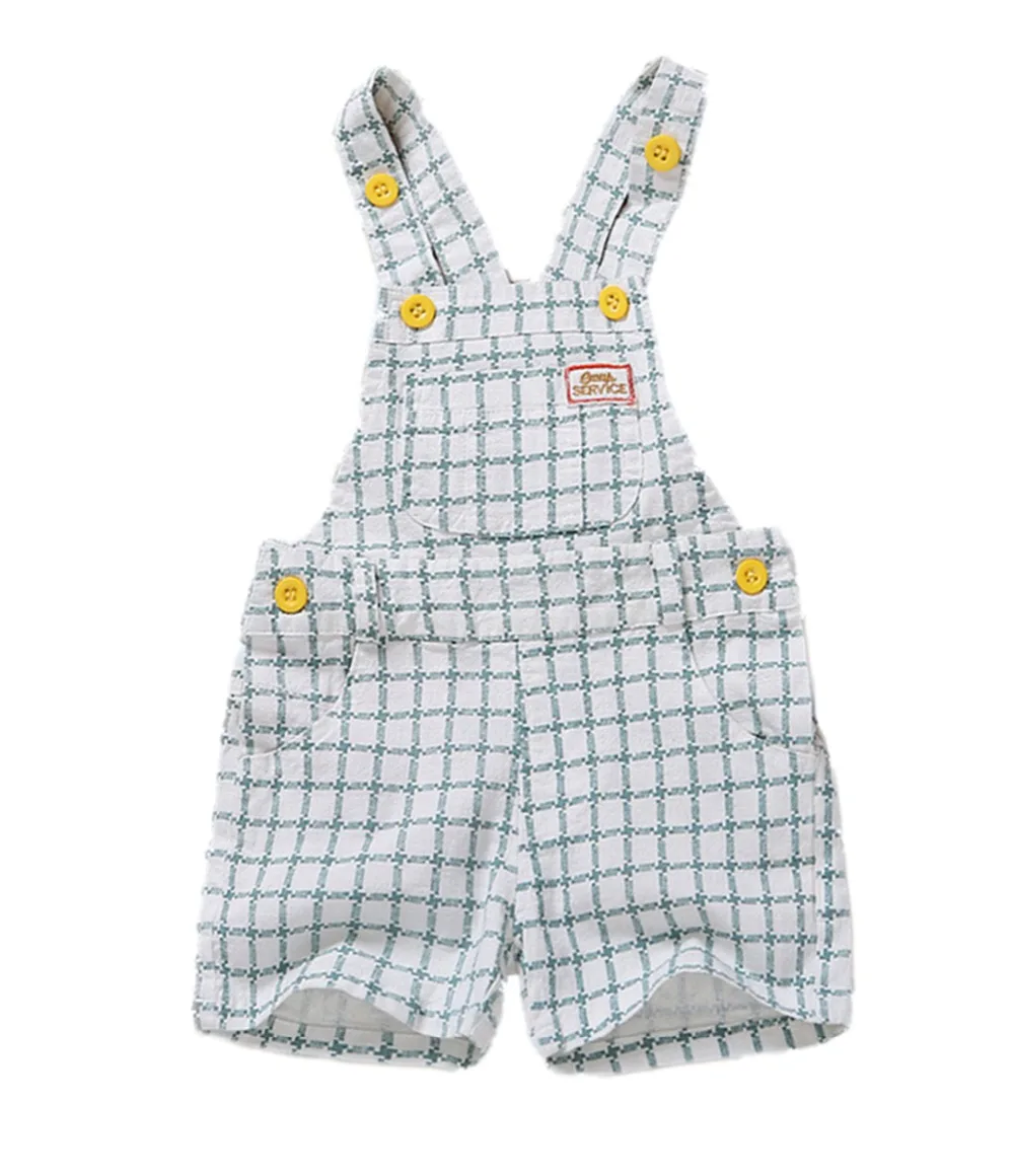 0-3T High Quality Recommed Baby Clothing Summer Overalls Babe Boys Girls Cotton Shorts Rompers Clothes Kids Plaid Bib Jumpsuit
0-3T High Quality Recommed Baby Clothing Summer Overalls Babe Boys Girls Cotton Shorts Rompers Clothes Kids Plaid Bib Jumpsuit