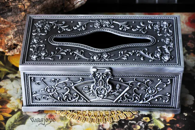 Elegant Royal Vintage Embossed Rose Home Rectangle Shaped Tissue Box Container Toilet Towel Napkin Tissue Holder Organizer 574
Elegant Royal Vintage Embossed Rose Home Rectangle Shaped Tissue Box Container Toilet Towel Napkin Tissue Holder Organizer 574