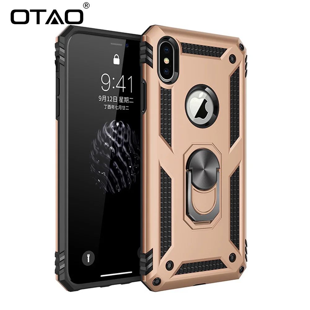 OTAO оригинальный защитный противоударный чехол для телефона iphone X 8 7 6 6s Plus XS MAX XR