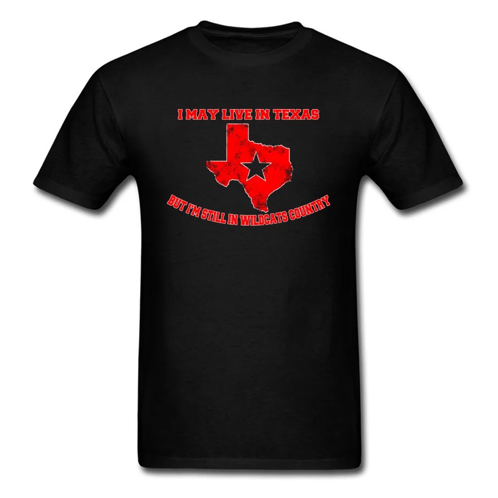 I May Live In Texas мужские Уникальные топы футболка круглый вырез лето осень Haikyuu