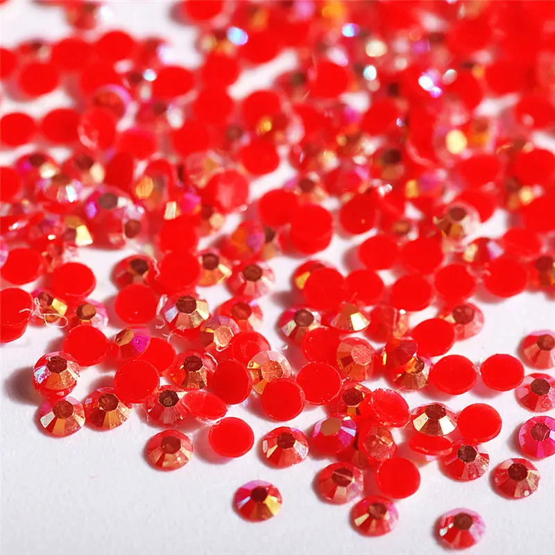 Siam Jelly AB Non Hotfix Resin 2~4mm Nail Art Shiny Rhinestone Round Flatback Glue On Diamonds DIY 3D Nail Art Decoration
Siam Jelly AB Non Hotfix Resin 2~4mm Nail Art Shiny Rhinestone Round Flatback Glue On Diamonds DIY 3D Nail Art Decoration