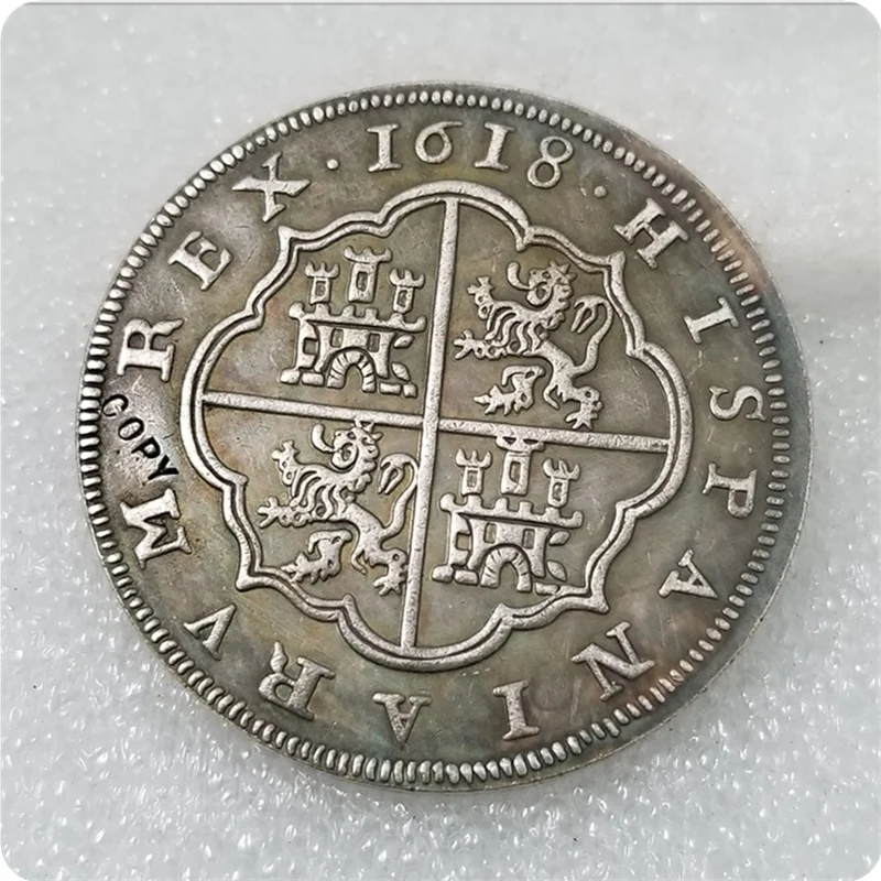 1618 копия испанской монеты|Безвалютные монеты| |