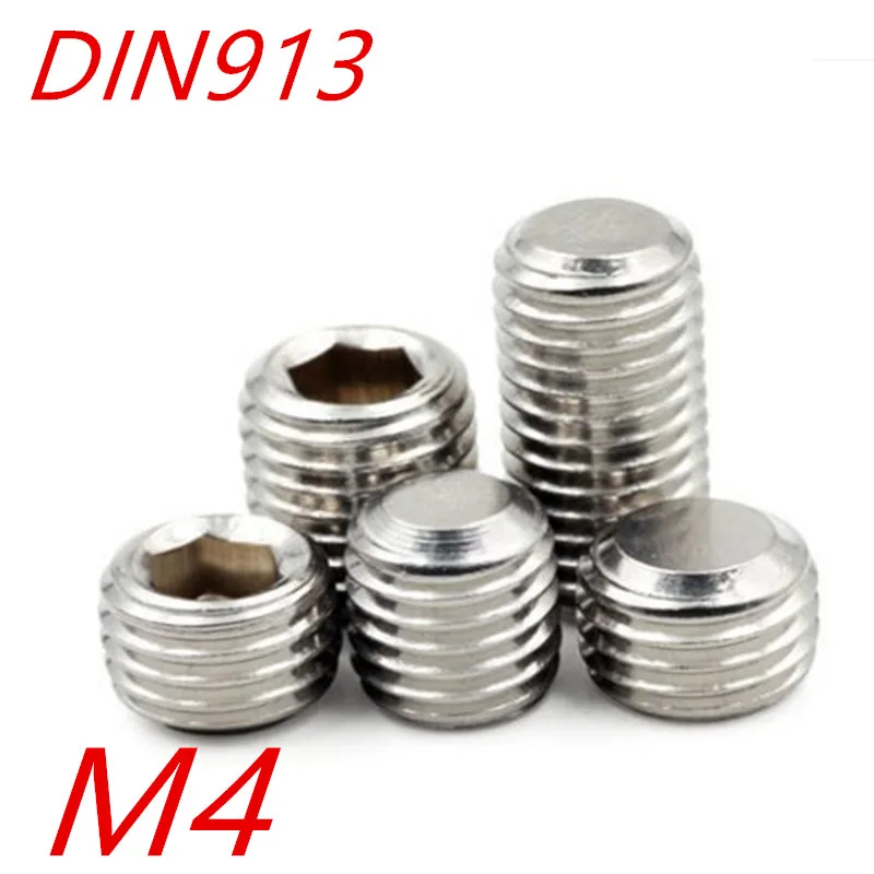 500pcs/lot M4*4/5/6/8/10/12/16/20 4mm DIN913 A2 Stainless Steel Flat Point Hexagon Hex Socket headness grub Set Screw
500pcs/lot M4*4/5/6/8/10/12/16/20 4mm DIN913 A2 Stainless Steel Flat Point Hexagon Hex Socket headness grub Set Screw