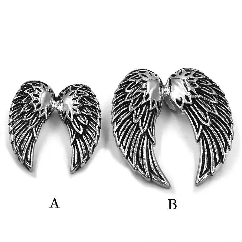 Fashion Eagle Wings Biker Pendant Stainless Steel Jewelry Gothic Feather Angel Wing Mens Women Lovers Pendant Wholesale SWP0492
Fashion Eagle Wings Biker Pendant Stainless Steel Jewelry Gothic Feather Angel Wing Mens Women Lovers Pendant Wholesale SWP0492
