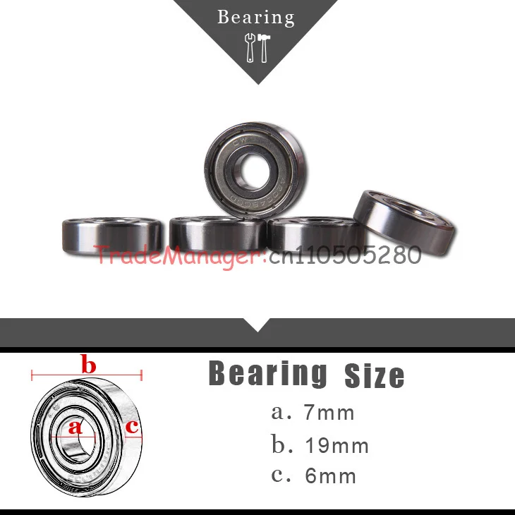 100% New 10PCS Miniature Radial Ball Bearing imported bearings 6*19*6 (607) spare parts RC Helicopters Accessories free shipping
100% New 10PCS Miniature Radial Ball Bearing imported bearings 6*19*6 (607) spare parts RC Helicopters Accessories free shipping