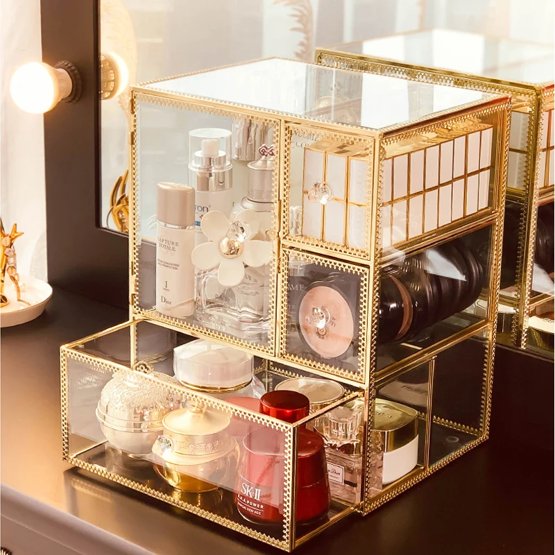 Mordoa makeup organizer drawer divider wedding decoration home decoration accessories 100% quality assurance Golden glass box
Mordoa makeup organizer drawer divider wedding decoration home decoration accessories 100% quality assurance Golden glass box