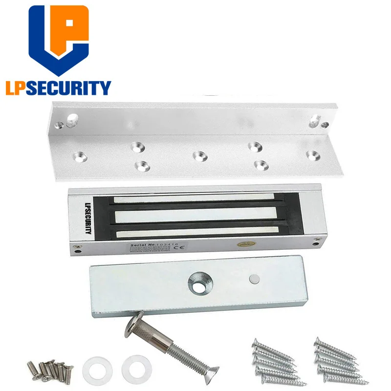 LPSECURITY 180KG 350lbs Magnetic Lock Door Aluminium Alloy Holder Stand with L Mounting Bracket
LPSECURITY 180KG 350lbs Magnetic Lock Door Aluminium Alloy Holder Stand with L Mounting Bracket