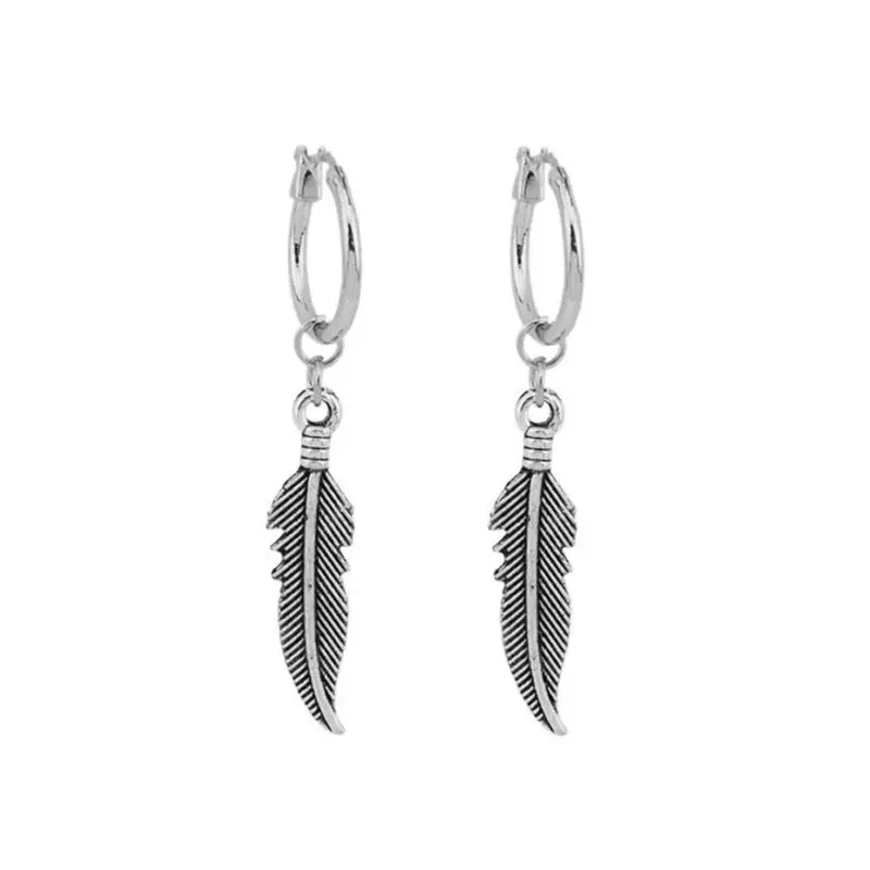 Pair Bohemia Vintage Dangle Earing Titanium Steel Feather Leaves Pendant Leaf Drop Earrings for Women Jewelry Brincos
Pair Bohemia Vintage Dangle Earing Titanium Steel Feather Leaves Pendant Leaf Drop Earrings for Women Jewelry Brincos