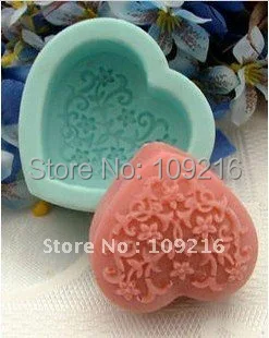 Decorative Pattern Heart Shaped (R0226) Silicone Handmade Soap Mold Crafts DIY Mold
Decorative Pattern Heart Shaped (R0226) Silicone Handmade Soap Mold Crafts DIY Mold
