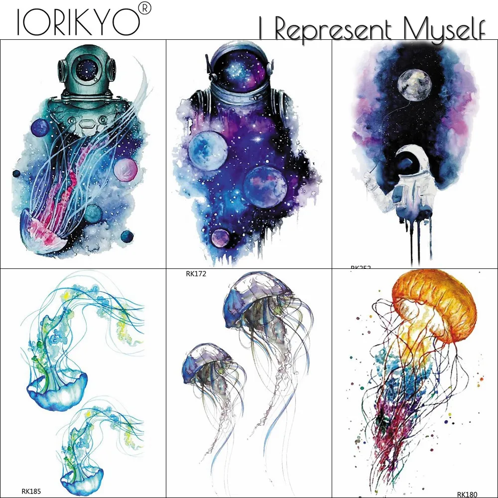 Flash Galaxy Astronaut Ocean Jellyfish Fake Tattoos For Kid In Bulk Children Hands Tattoo Temproary Moon For Women Tato Stickers
Flash Galaxy Astronaut Ocean Jellyfish Fake Tattoos For Kid In Bulk Children Hands Tattoo Temproary Moon For Women Tato Stickers
