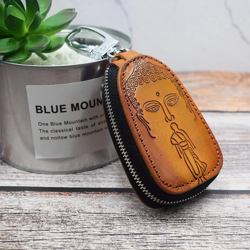 Top Cow Leather Car Key Holder Men Retro Housekeeper for Keys Car Genuine Leather Creative Design Handmade Key Wallet
Top Cow Leather Car Key Holder Men Retro Housekeeper for Keys Car Genuine Leather Creative Design Handmade Key Wallet