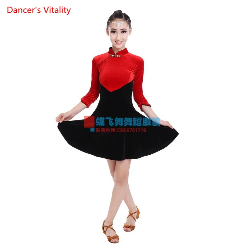Latin Dance Dress for Girls Fashion Ballroom Dancing Dresses for Kids Dancewear Children Stage Performance/practice Costumes
Latin Dance Dress for Girls Fashion Ballroom Dancing Dresses for Kids Dancewear Children Stage Performance/practice Costumes