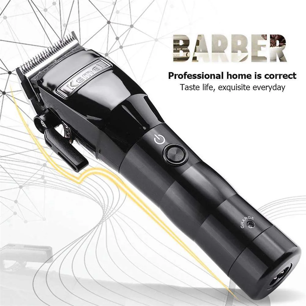 Kemei Professional Hair Clipper Electric Powerful Cordless Hair Trimmer Cutting Machine Haircut Trimmer Styling Tools Barber
Kemei Professional Hair Clipper Electric Powerful Cordless Hair Trimmer Cutting Machine Haircut Trimmer Styling Tools Barber