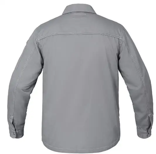 Bauskydd long-sleeved poly-cotton workwear jacket summer man's suit is firm and wear-resistant with many pockets
Bauskydd long-sleeved poly-cotton workwear jacket summer man's suit is firm and wear-resistant with many pockets