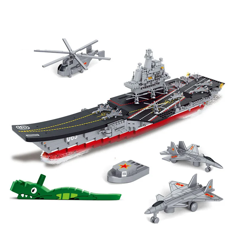 Sluban Military submarine sets boat Aircraft carriers warship model Building Block ship 3D Construction Brick Child gift toys
Sluban Military submarine sets boat Aircraft carriers warship model Building Block ship 3D Construction Brick Child gift toys