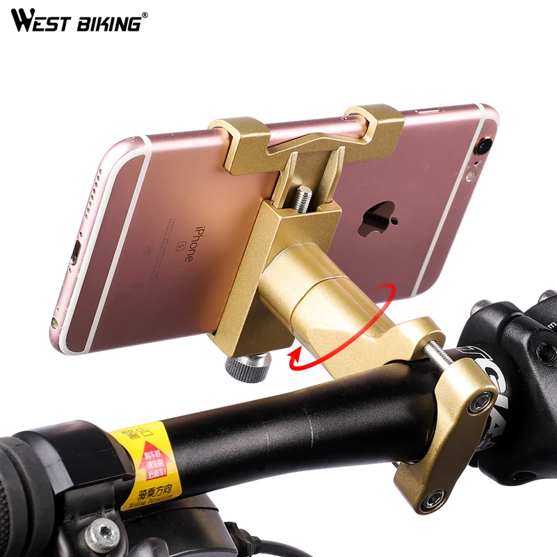 Универсальный велосипедный держатель для телефона WEST BIKING Гибкая подставка