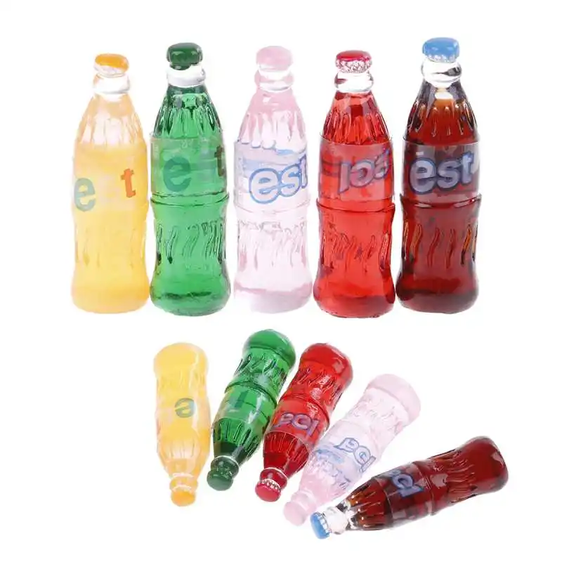 5pcs Cute Resin Simulation Food 3D Soda Cola Bottle DIY 1:12 Dollhouse Miniature Decoration Resin Crafts Kitchen Toys
5pcs Cute Resin Simulation Food 3D Soda Cola Bottle DIY 1:12 Dollhouse Miniature Decoration Resin Crafts Kitchen Toys