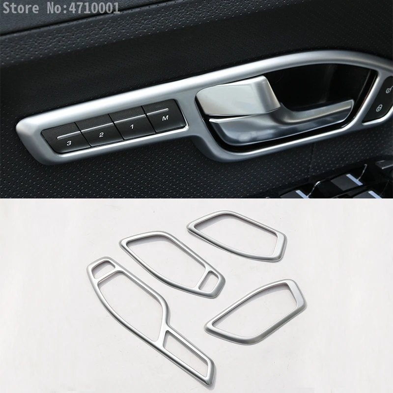 4pcs ABS Chrome Car Interior Door Handle Frame Trim Sticker For Land Rover Range Rover Evoque 2012-2017 for Left Hand Driver
4pcs ABS Chrome Car Interior Door Handle Frame Trim Sticker For Land Rover Range Rover Evoque 2012-2017 for Left Hand Driver