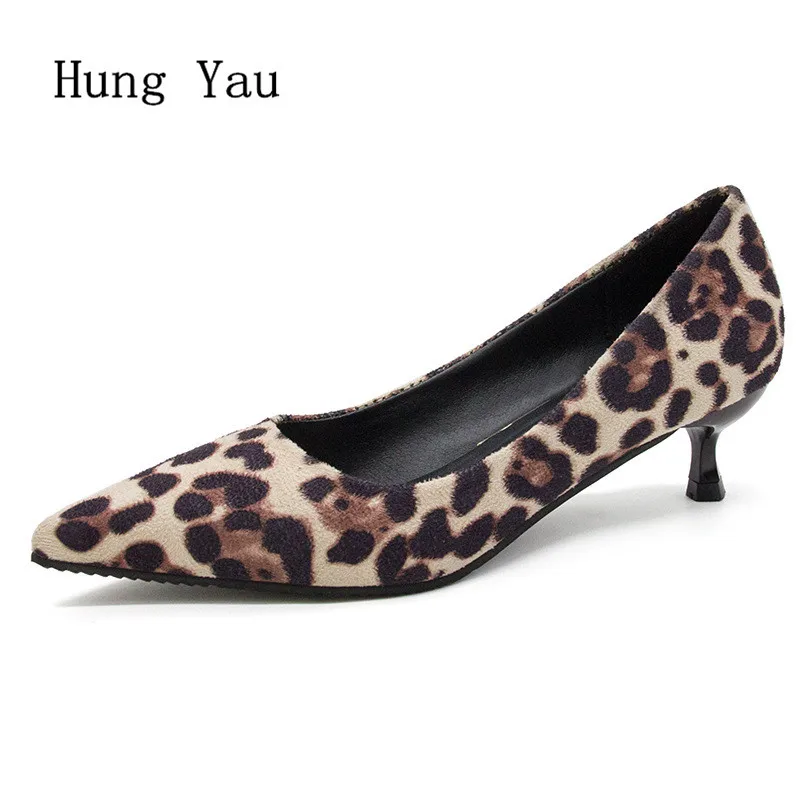 Women High Heels Shoes Casual Pumps Shallow Pointed Toe Thin Heels Leopard Walking 2018 Autumn Fashion Slip On Comfortable
Women High Heels Shoes Casual Pumps Shallow Pointed Toe Thin Heels Leopard Walking 2018 Autumn Fashion Slip On Comfortable