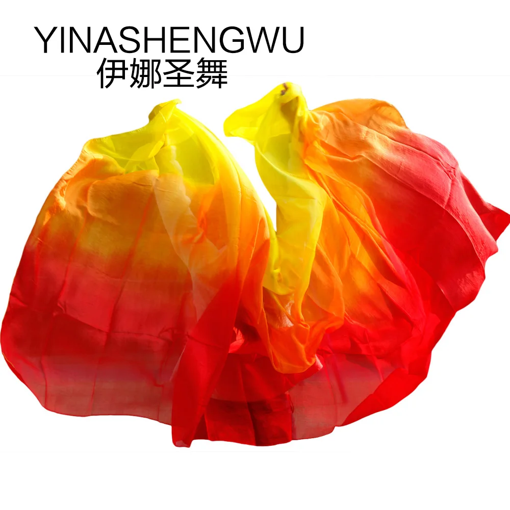 High Quality Dance veils Handmade Natural Silk Belly Dance Veils Dance Props Silk Veils yellow+orange+red
High Quality Dance veils Handmade Natural Silk Belly Dance Veils Dance Props Silk Veils yellow+orange+red