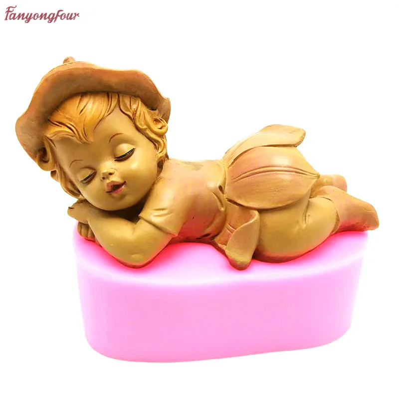 3D Cake Mold Silicone Baby Angel Cake Decorating Mold For Baking Products, Kitchen Utensils, Soap, Chocolate Molds
3D Cake Mold Silicone Baby Angel Cake Decorating Mold For Baking Products, Kitchen Utensils, Soap, Chocolate Molds