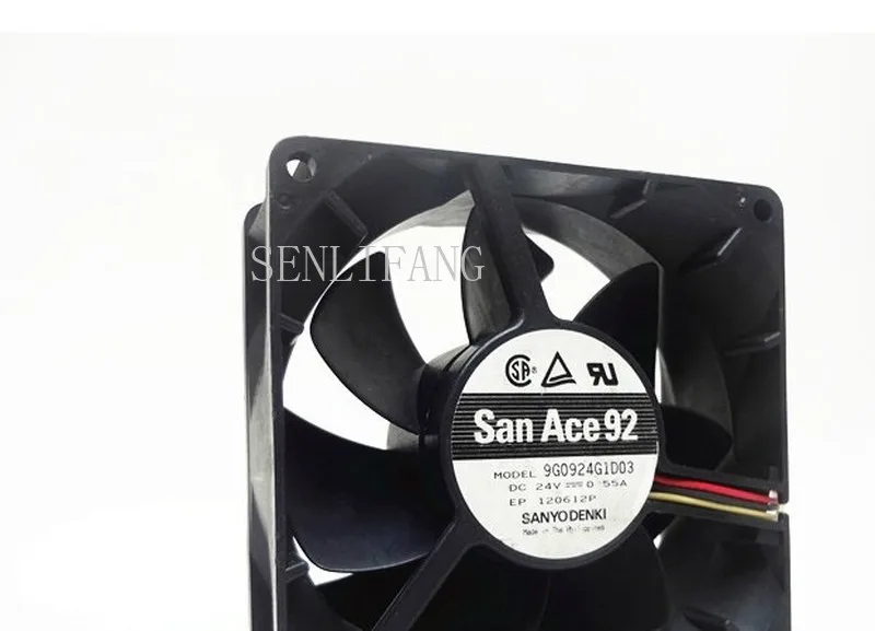 Free shipping 9G0924G1D03 24V 0.55A 9cm 9038 Alarm Signal winds of inverter cooling fan
Free shipping 9G0924G1D03 24V 0.55A 9cm 9038 Alarm Signal winds of inverter cooling fan