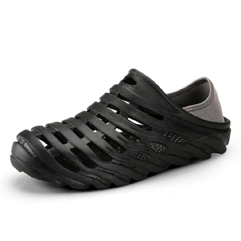Новое поступление мужские летние сандалии с вырезами из вискозы мужская обувь