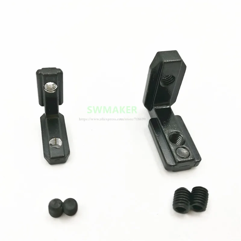 1pcs L Type T Slot black 90 Degree 3030 EU Aluminum Profile Inside Corner Connector Bracket With Screws CNC 3D printer
1pcs L Type T Slot black 90 Degree 3030 EU Aluminum Profile Inside Corner Connector Bracket With Screws CNC 3D printer
