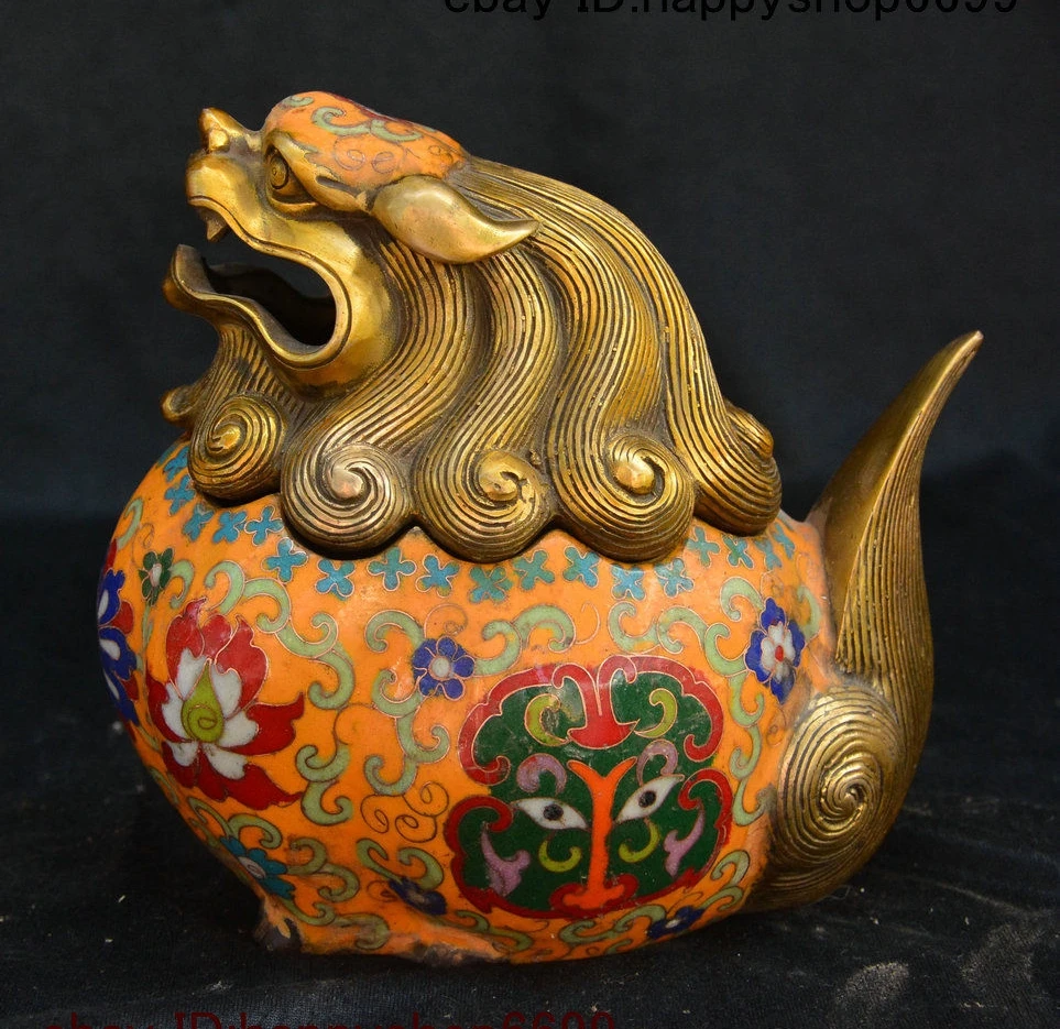 Фарфор бронза перегородчатый эмаль Fengshui Pixiu Единорог чудовище курильница
Фарфор бронза перегородчатый эмаль Fengshui Pixiu Единорог чудовище курильница
