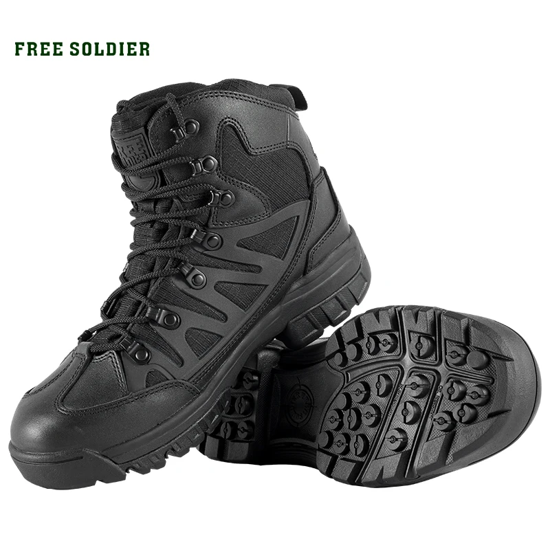 FREE SOLDIER ,Hiking Shoes For Mountain,Shoes For Camping,Climbing Imported Leather Breathable Outdoor Sports Tactical Men Boots
FREE SOLDIER ,Hiking Shoes For Mountain,Shoes For Camping,Climbing Imported Leather Breathable Outdoor Sports Tactical Men Boots