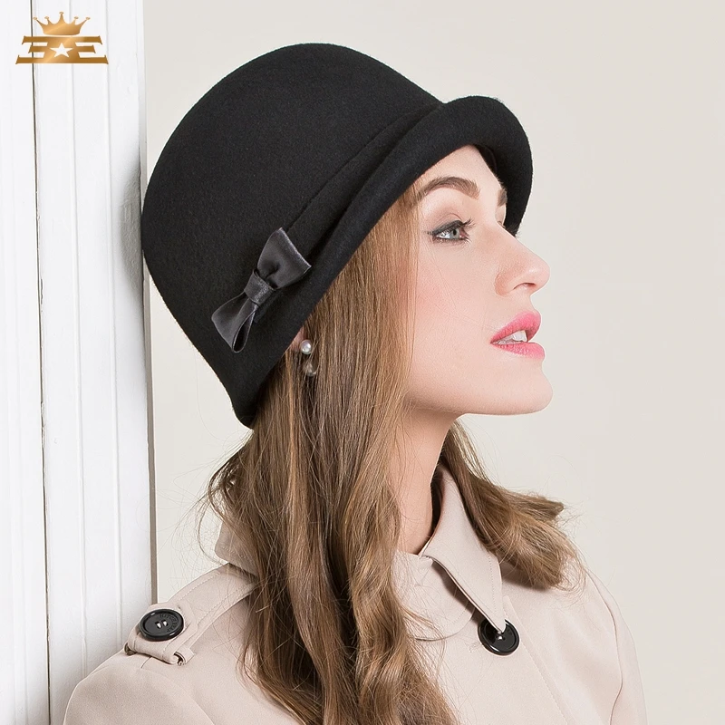 Lady New Winter Fashion Wool Hat Female All-match Knight Cap Crimping Simple Woolen Cap Students Winter Warm Fedoras Hat B-7506
Lady New Winter Fashion Wool Hat Female All-match Knight Cap Crimping Simple Woolen Cap Students Winter Warm Fedoras Hat B-7506