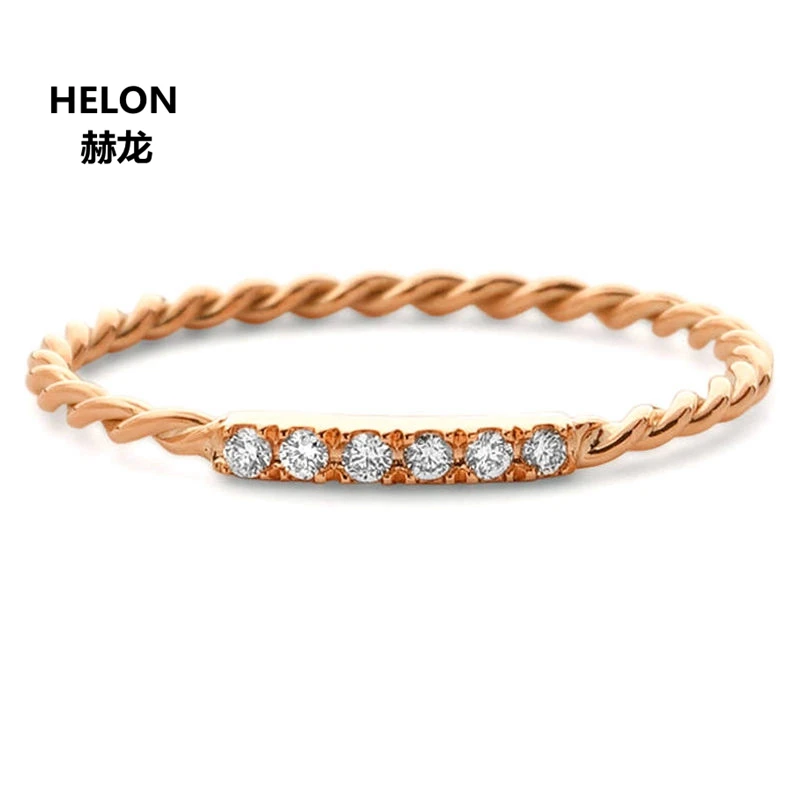 SI/H Natural Diamonds Engagement Wedding Ring for Women Solid 18K Rose Gold Party Ring Anniversary Band Classic Fine Jewelry
SI/H Natural Diamonds Engagement Wedding Ring for Women Solid 18K Rose Gold Party Ring Anniversary Band Classic Fine Jewelry