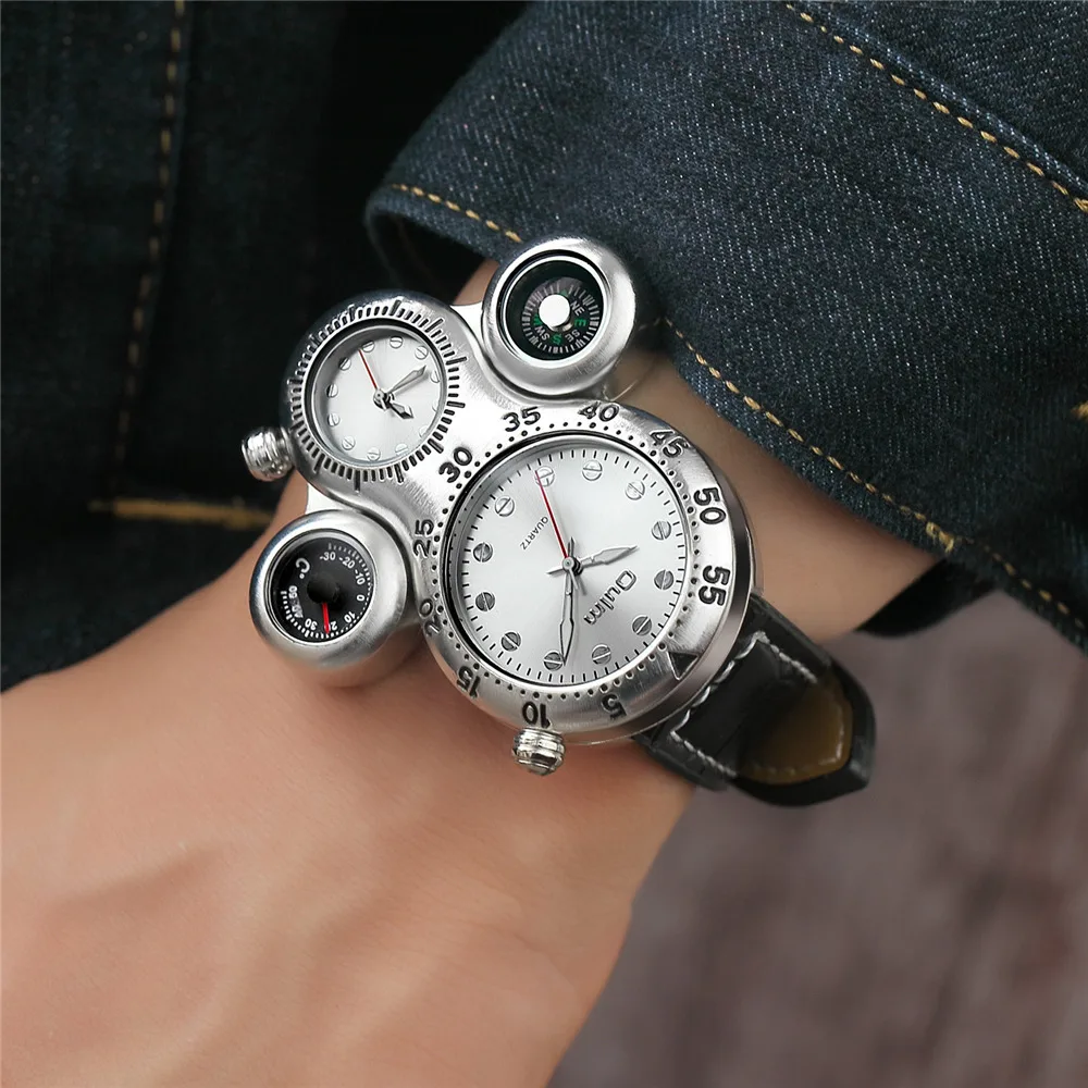 Oulm 1149 Octopus Unique Design Sport Watches Men Multiple Time Zone Wristwatch Limited Edition Antique Male Quartz Watch
Oulm 1149 Octopus Unique Design Sport Watches Men Multiple Time Zone Wristwatch Limited Edition Antique Male Quartz Watch