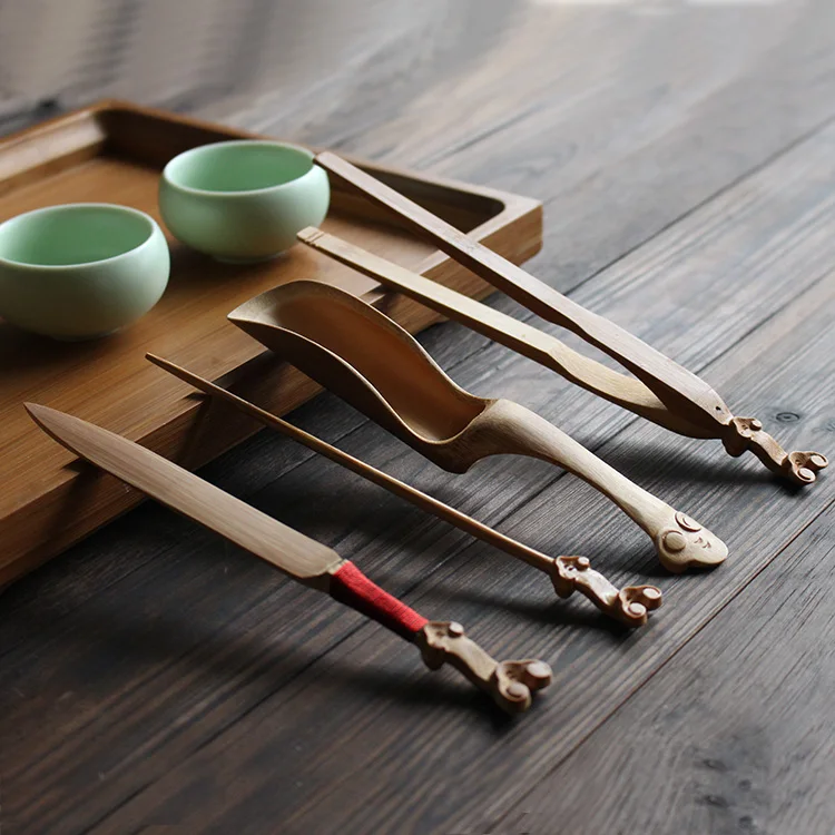 Bamboo Puer Tea Caddy Cutters Clips Chaze Tea Spoon/Clamp/Tongs Tea Needle Ruyi Carve Tea Culture Handmade Unique Style
Bamboo Puer Tea Caddy Cutters Clips Chaze Tea Spoon/Clamp/Tongs Tea Needle Ruyi Carve Tea Culture Handmade Unique Style