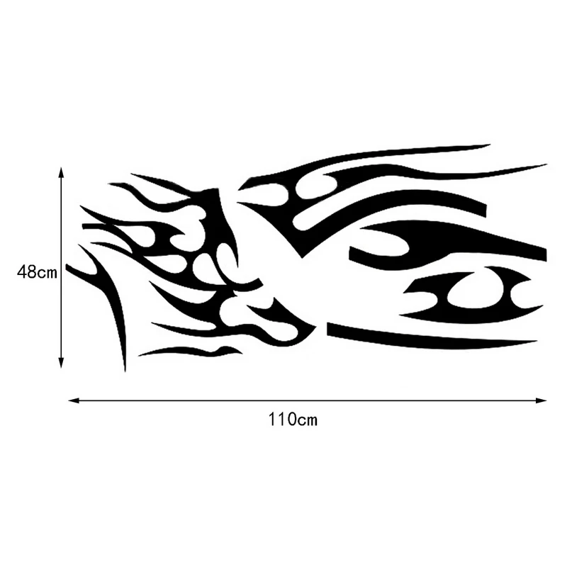 2pcs Car Stickers and Decals Whole Body Fire Flame Car Vinyl Decals 2.2m Washable Car Sticker Car Accessories 3 Colors
2pcs Car Stickers and Decals Whole Body Fire Flame Car Vinyl Decals 2.2m Washable Car Sticker Car Accessories 3 Colors