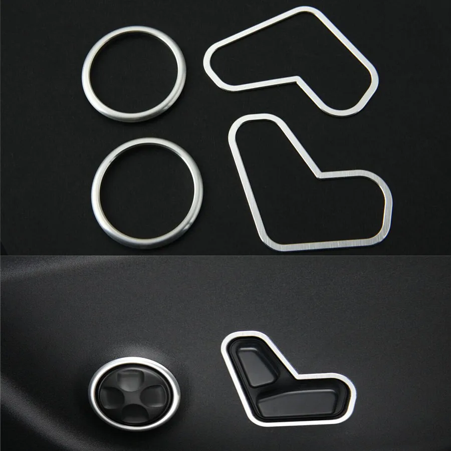For Jeep Grand Cherokee 2011-2016 Aluminum 4PC/Set Interior Car Electric Seats Smart Adjust Decor Rings Cover Sticker
For Jeep Grand Cherokee 2011-2016 Aluminum 4PC/Set Interior Car Electric Seats Smart Adjust Decor Rings Cover Sticker