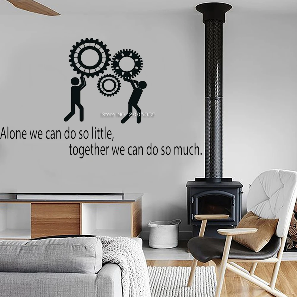 Teamwork Quotes Office Wall Art Decals Business Office Decor Inspirational Posters Vinyl Wall Stickers DIY Paste Murals LC1158
Teamwork Quotes Office Wall Art Decals Business Office Decor Inspirational Posters Vinyl Wall Stickers DIY Paste Murals LC1158
