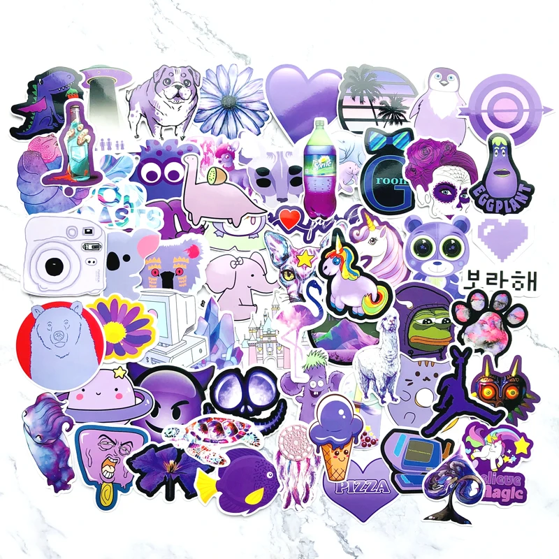 60pcs/pack Cartoon Purple Decorative Stickers Adhesive Stickers DIY suitcase skateboard laptop Sticker Children Gift toys decals
60pcs/pack Cartoon Purple Decorative Stickers Adhesive Stickers DIY suitcase skateboard laptop Sticker Children Gift toys decals